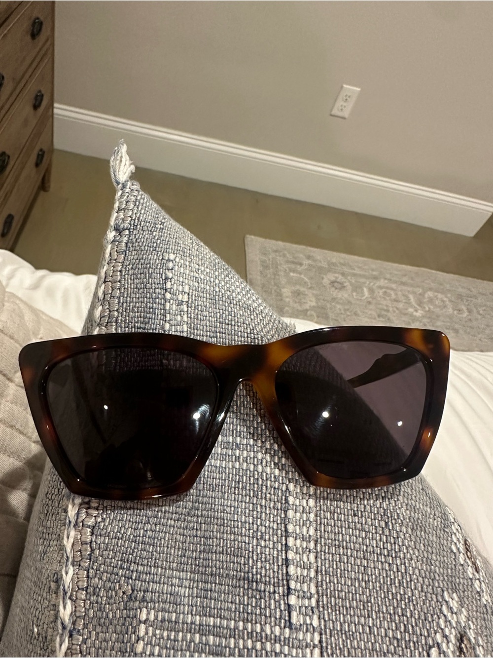 Illesteva Tortoiseshell Lisbon Style Sunglasses